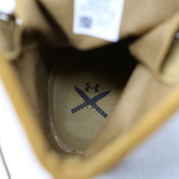 Under Armour FNP Tactical Military Boot Brown 12.5 1287352-728 Coyote Desert - Picture 10 of 12